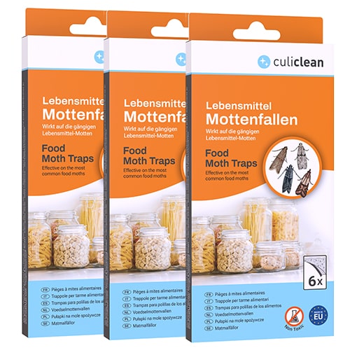 culiclean Lebensmittel-Mottenfallen culiclean Lebensmittel-Mottenfallen